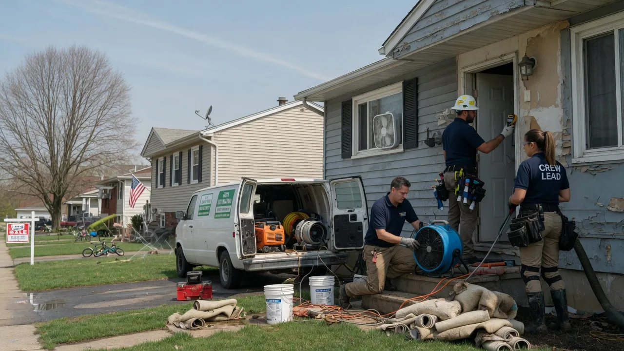 Flood Cleanup in Borden, IN near me