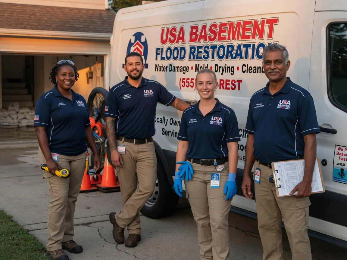 Basement Flood Cleanup company in Borden, IN